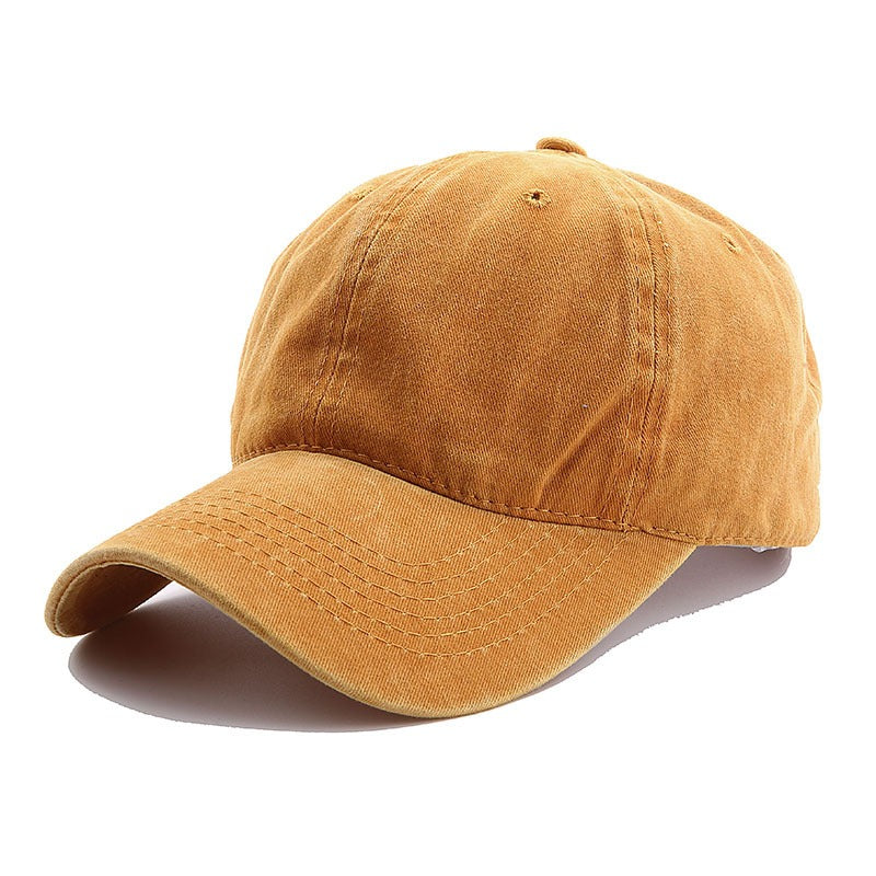 Wholesale Washed Old Soft Top Cotton Baseball Caps